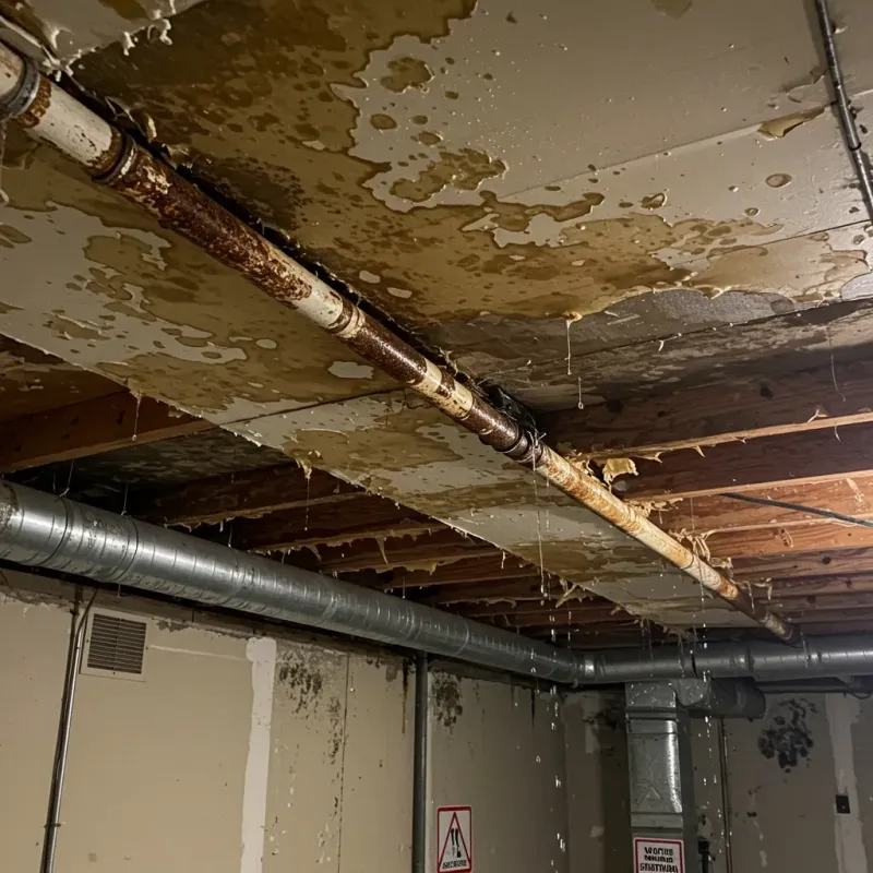 Ceiling Water Damage Repair in Fridley, MN