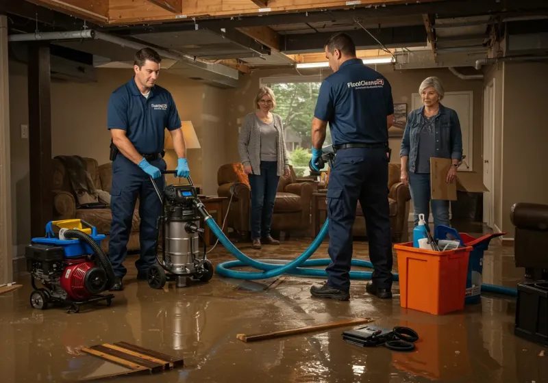 Basement Water Extraction and Removal Techniques process in Fridley, MN